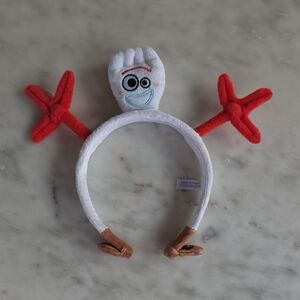 Disney White and Red Plush Forky Headband Toy Accessory